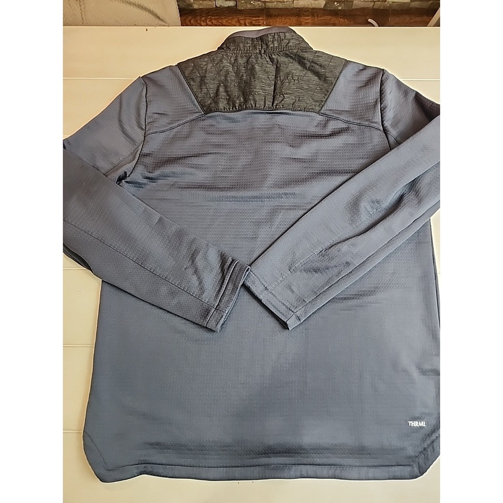 Calvin Klein Men's 1/4 Zip Pullover Sweater Gray Size XL Long Sleeve Mock Neck - Picture 5 of 8